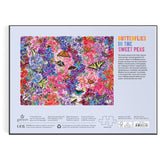 Galison Puzzles - Butterflies In The Sweet Peas 1000 Piece Puzzle - The Puzzle Nerds  