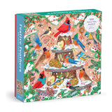 Festive Feathers 500 Piece Foil Puzzle
