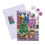 Galison Puzzles - Joy Laforme Christmas Square Greeting Card Puzzle - The Puzzle Nerds  