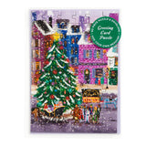 Galison Puzzles - Joy Laforme Christmas Square Greeting Card Puzzle - The Puzzle Nerds  