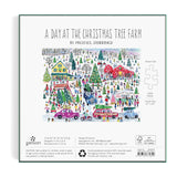 Galison Puzzles - Michael Storrings Christmas Tree Farm 1000 Piece Foil Jigsaw Puzzle - The Puzzle Nerds  