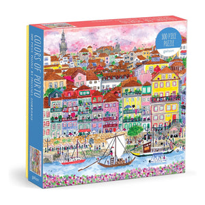 Galison Puzzles - Michael Storrings Colors of Porto 500 Piece Puzzle  - The Puzzle Nerds