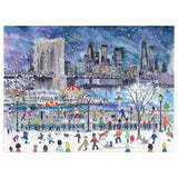 Michael Storrings Snowfall Over New York City 1000 Piece Puzzle