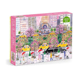 Galison Puzzles - Michael Storrings Spring On Park Avenue 1000 Piece Puzzle - The Puzzle Nerds 