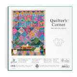 Galison Puzzles - Quilter's Corner 1000 Piece Foil Puzzle - The Puzzle Nerds 