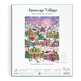 Galison 1000 piece jigsaw puzzle with a snowy village illustration