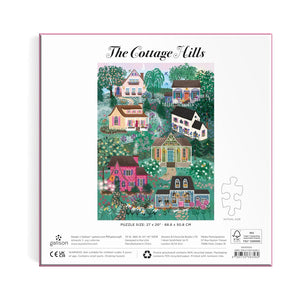 Galison Puzzles - The Cottage Hills 1000 Piece Puzzle - The Puzzle Nerds 