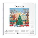 back of Tinsel City jigsaw puzzle 