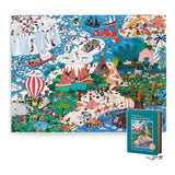 Galison Puzzles - Where's ________ Curious and Far Out Places 500 Piece Search And Find Puzzle - The Puzzle Nerds  