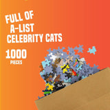 Ginger Fox - Celebri Cats 1000 Piece Puzzle  - The Puzzle Nerds