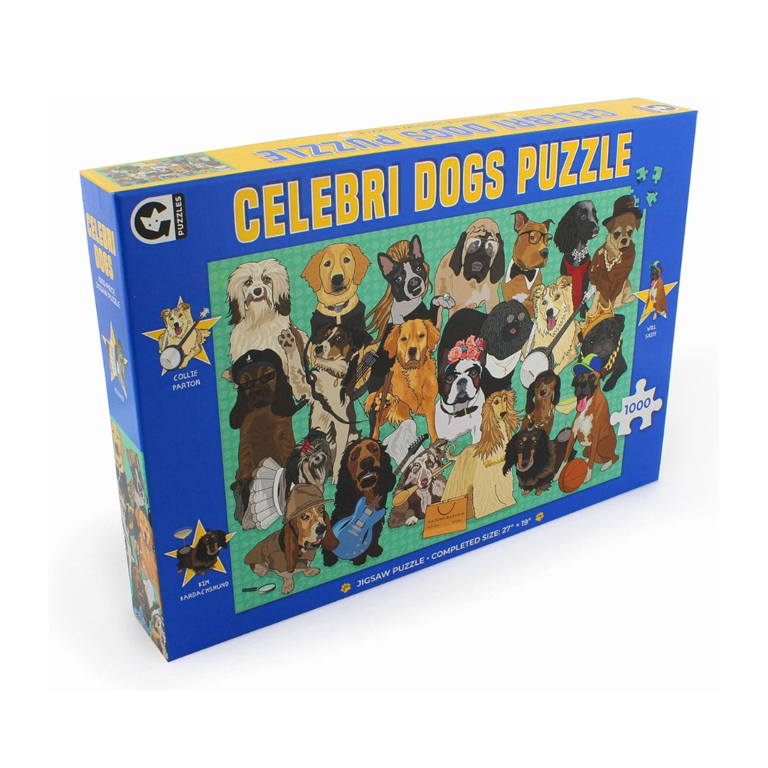 Ginger Fox - Celebri Dogs 1000 Piece Puzzle  - The Puzzle Nerds 