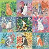 Good Puzzle Co. - Cats And Flowers 500 Piece Puzzle - The Puzzle Nerds  