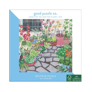 Good Puzzle Co. - Outdoor Garden 500 Piece Puzzle - The Puzzle Nerds  