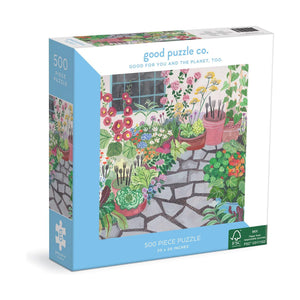 Good Puzzle Co. - Outdoor Garden 500 Piece Puzzle - The Puzzle Nerds  