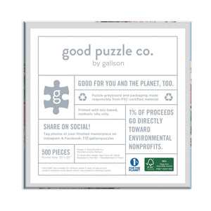 Good Puzzle Co. - Outdoor Garden 500 Piece Puzzle - The Puzzle Nerds  