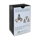 Hanayama puzzle packaging with puzzle pieces illustration on a white background