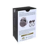 Product packaging for a puzzle padlock with text and branding on a white background