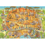 Heye - African Habitat Degano 1000 Piece Puzzle - The Puzzle Nerds 