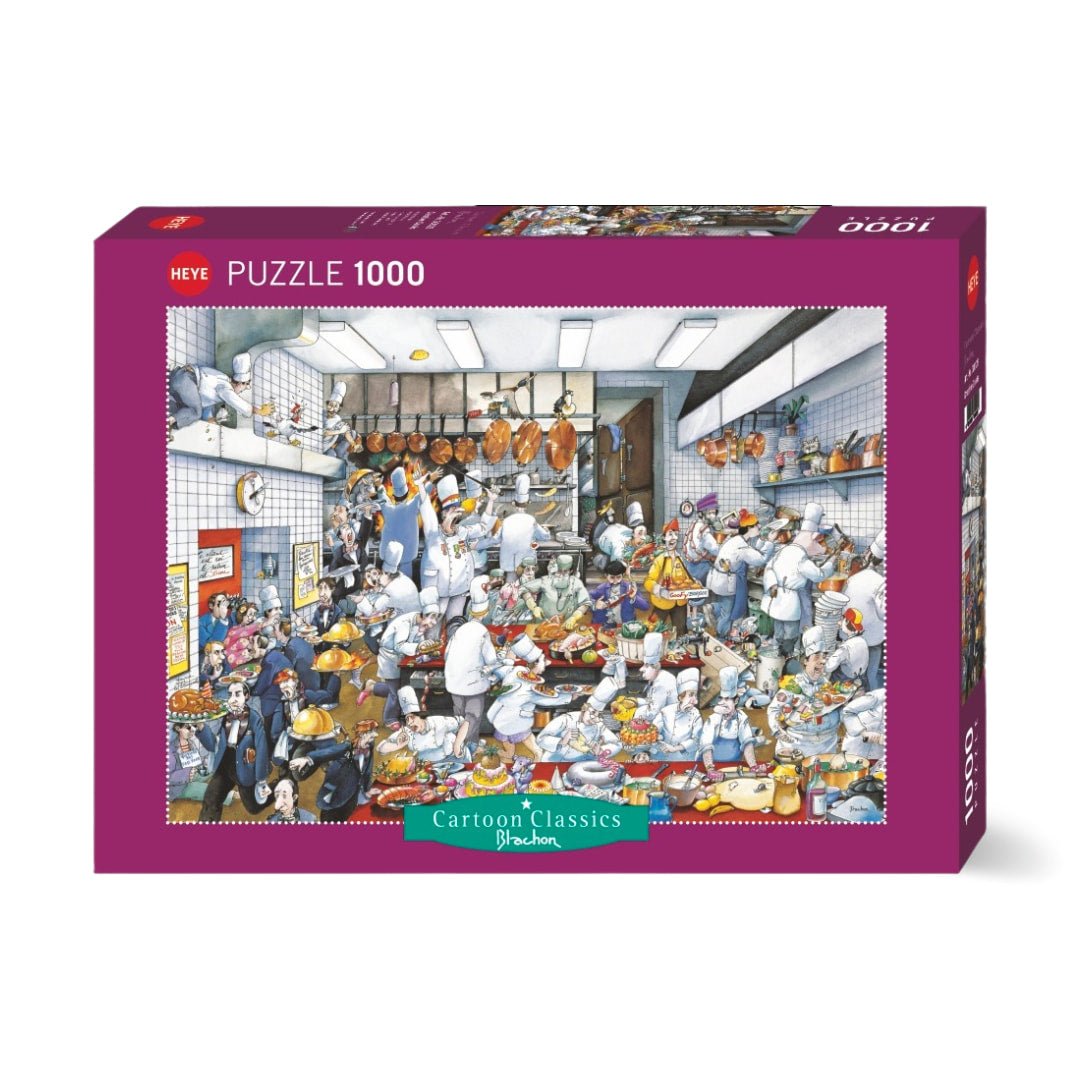 Heye Puzzles - Creative Cooks 1000 Piece Puzzle  - The Puzzle Nerds 