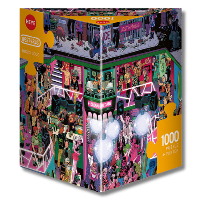 Disco 3000 by Oesterle 1000 Piece Puzzle – The Puzzle Nerds