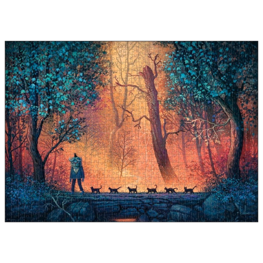 Heye Puzzles - Inner Mystic Woodland March 1000 Piece Puzzle  - The Puzzle Nerds 