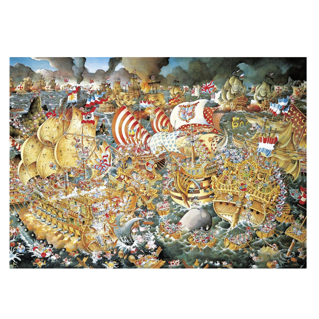 Heye Puzzles - Trafalgar 2000 Piece Puzzle - The Puzzle Nerds  