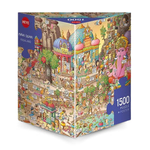 Heye Puzzles - Yogaland 1500 Piece Puzzle - The Puzzle Nerds  