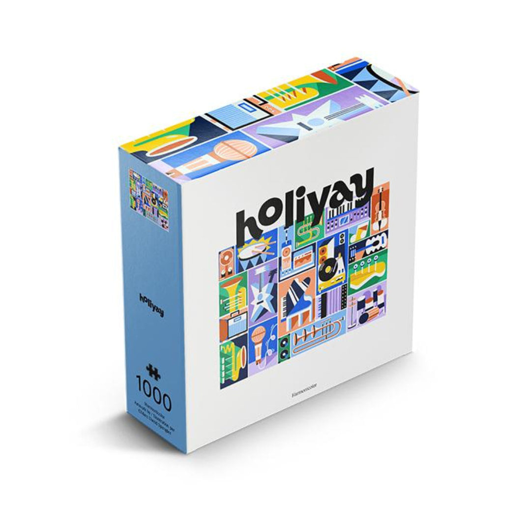 Holiyay Puzzles - Chromatic 1000 Piece Puzzle - The Puzzle Nerds  