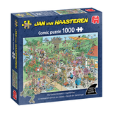 Jan van Haasteren 1000-piece comic puzzle box with colorful illustration on a white background