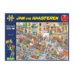 Jumbo Puzzles - Celebrate Pride 1000 Piece Puzzle - The Puzzle Nerds  