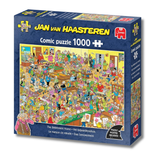 Jumbo Jan van Haasteren puzzle box with colorful illustration on a white background