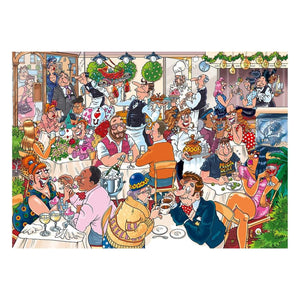 Jumbo Puzzles - Wasgij Mystery 26 Puzzle Date Night 1000 Piece Puzzle  - The Puzzle Nerds 