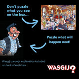 Jumbo Puzzles - Wasgij Mystery 27 A Close Shave 1000 Piece Puzzle  - The Puzzle Nerds  (2)