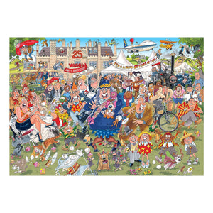 Jumbo Puzzles - Wasgij Original 40 25th Anniversary Garden Party! 1000 Piece Puzzle - The Puzzle Nerds  