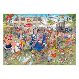 Jumbo Puzzles - Wasgij Original 40 25th Anniversary Garden Party! 1000 Piece Puzzle - The Puzzle Nerds  