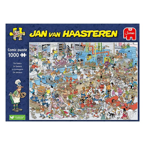 Jumbo Puzzles - The Bakery 1000 Piece Puzzle - The Puzzle Nerds  