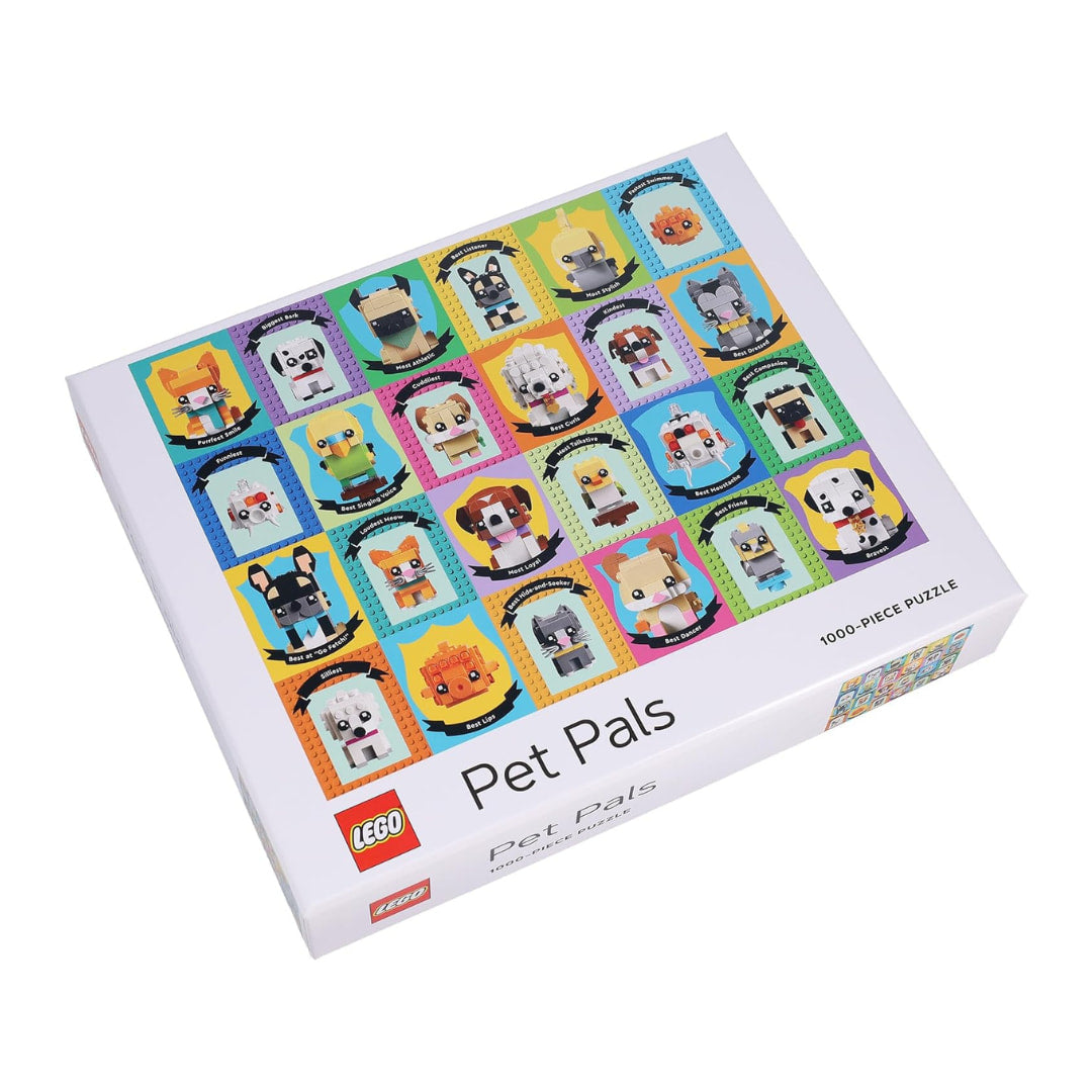 LEGO -  Pet Pals 1000 Piece Puzzle -The Puzzle Nerds 