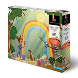 Painting Rainbows 100 Piece Puzzle