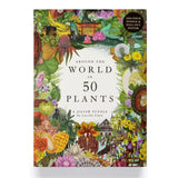 Laurence King - Around The World In 50 Plants 1000 Piece Puzzle - The Puzzle Nerds
