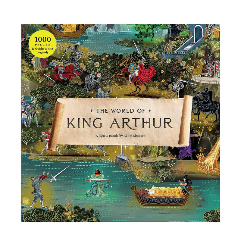 The World Of King Arthur 1000 Piece Puzzle – The Puzzle Nerds