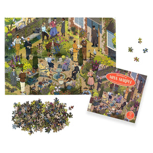 Laurence King Puzzles - The World Of Miss Marple 1000 Piece Puzzle - The Puzzle Nerds  