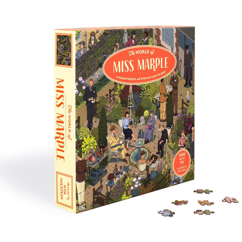 The World Of Miss Marple 1000 Piece Puzzle – The Puzzle Nerds