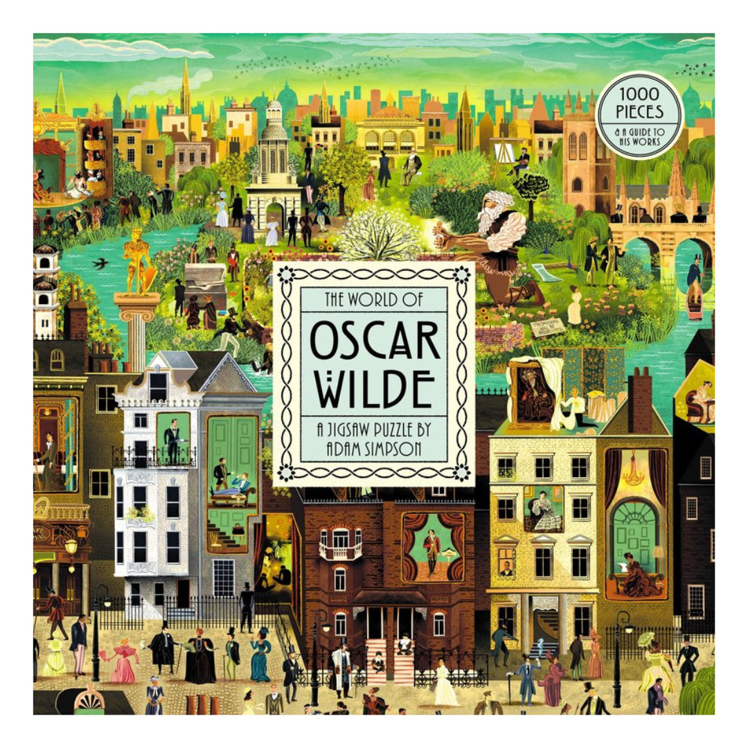 Laurence King Puzzles - The World Of Oscar Wilde 1000 Piece Puzzle - The Puzzle Nerds  