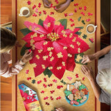 Madd Capp Puzzles - I AM Poinsettia 350 Piece Jigsaw Puzzle - The Puzzle Nerds 