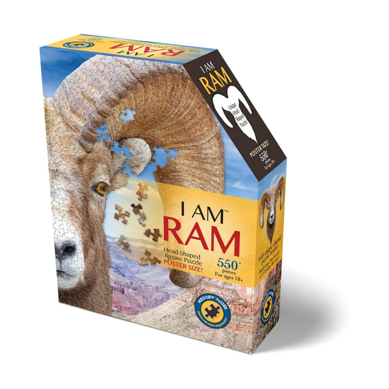 I AM Ram 550 Piece Shaped Puzzle – The Puzzle Nerds