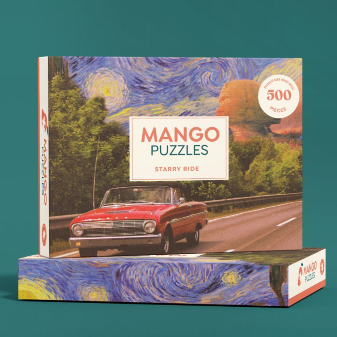 Mango Puzzles - Partners 500pc Puzzle - The Puzzle Nerds 