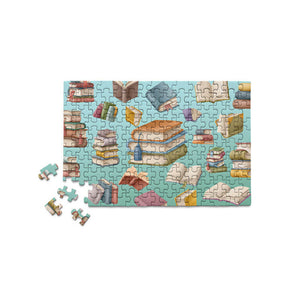 MicroPuzzles - Book Collage 150 Piece Puzzles - The Puzzle Nerds 