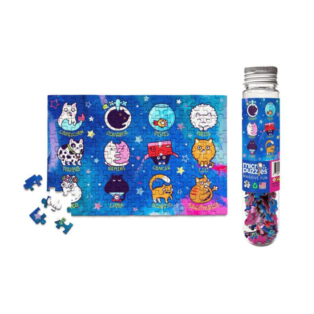 Micro Puzzles - Catstrology 150 Piece Micro Puzzle  - The Puzzle Nerds 