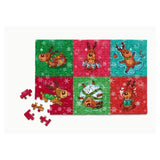 Micro Puzzles - Holidays Reindeer Games 150 Piece Puzzle  - The Puzzle Nerds 