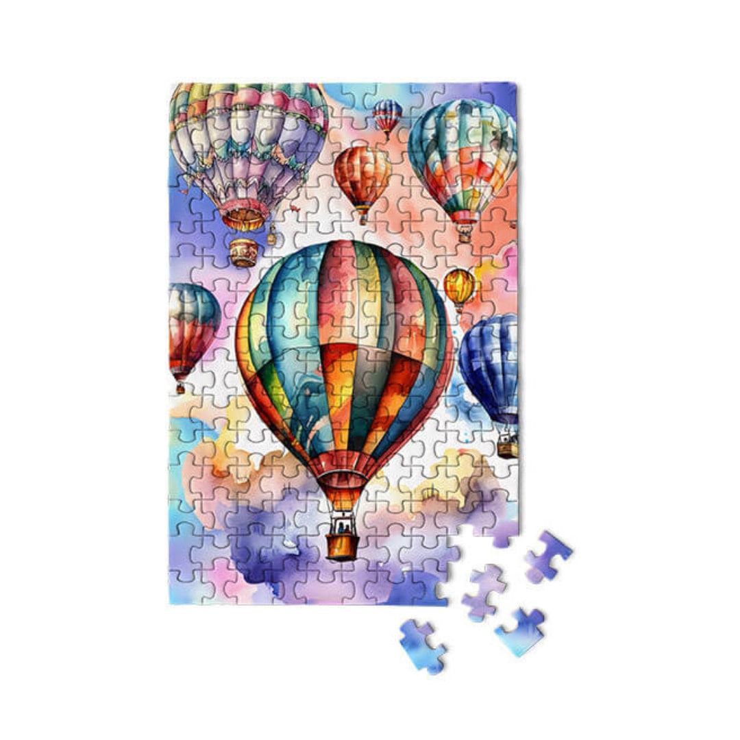 MicroPuzzles - Hot Air Balloons Festival 150 Piece Micro Puzzle - The Puzzle Nerds 